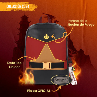 Mochila Nación del Fuego Avatar: El Último Maestro Aire