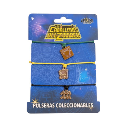 Pulseras De Amistad Acuario - Caballeros Del Zodiaco