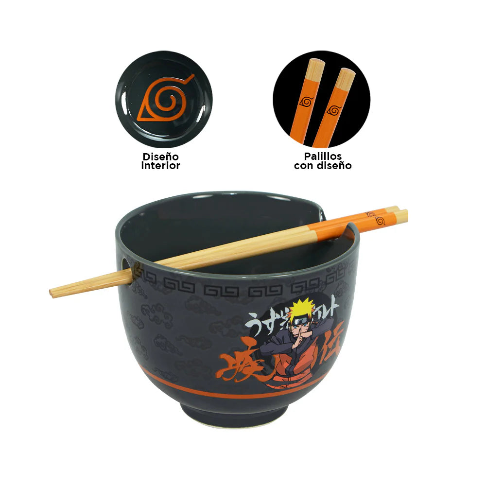 Bowl de Ramen Naruto Shippuden Uzumaki Naruto