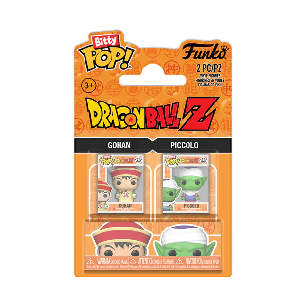 Funko Bitty Pop: Dragon Ball Z - Gohan y Piccolo 2 Pack