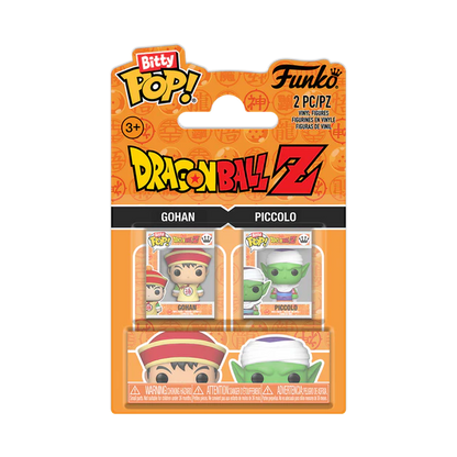 Funko Bitty Pop: Dragon Ball Z - Gohan y Piccolo 2 Pack