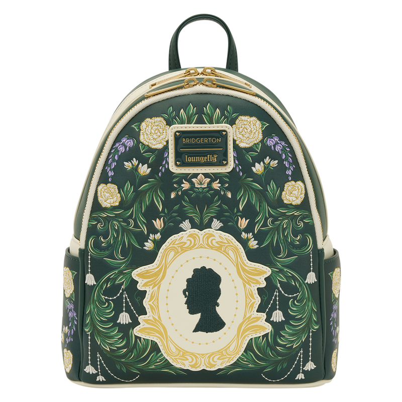 Mini Mochila Loungefly de Bridgerton con Silueta Floral