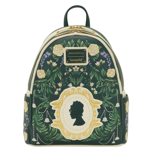 Mini Mochila Loungefly de Bridgerton con Silueta Floral