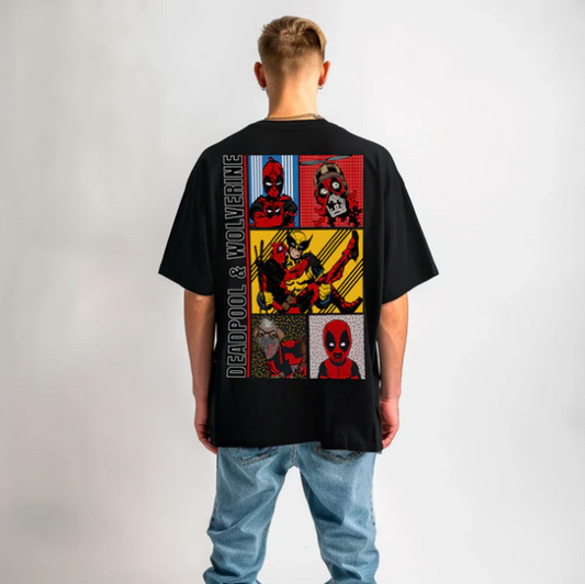 Playera Tied Together Deadpool & Wolverine
