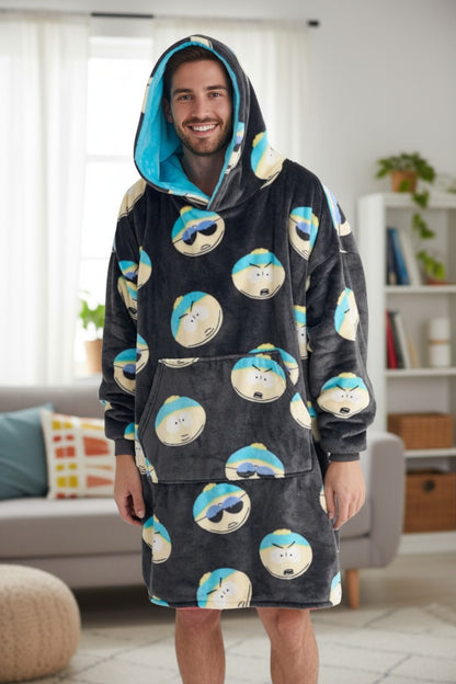 Hoodie South Park Cartman – Maxi Sudadera Oversize de Peluche
