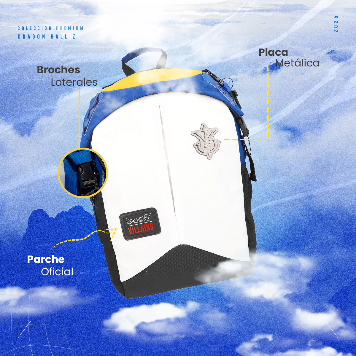 Mochila Dragon Ball Z - Vegeta Orgullo Saiyajin