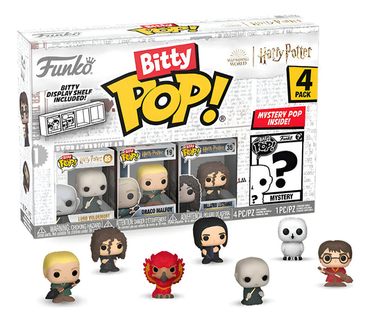 Funko Bitty Pop: Harry Potter - Voldemort 4 Pack Evergreen
