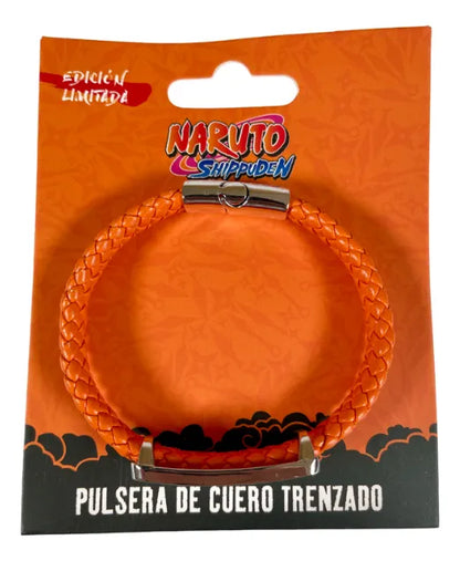 Pulsera De Cuero Trenzado Aldea de la Hoja - Naruto Shippuden