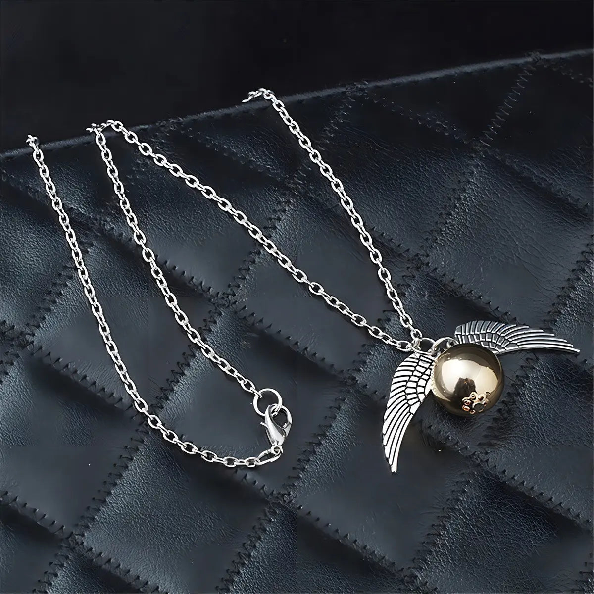 Collar Snitch Dorada - Harry Potter