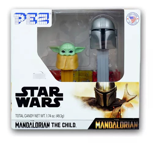 Dulces Pez de Star Wars El Mandaloriano y Baby Yoda