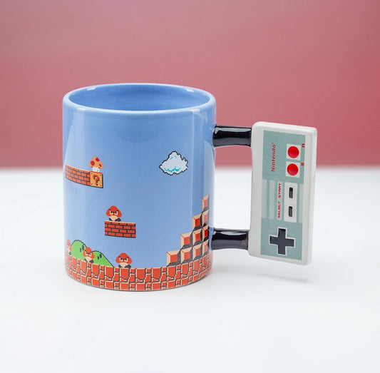 Taza 3D Super Mario Bross NES