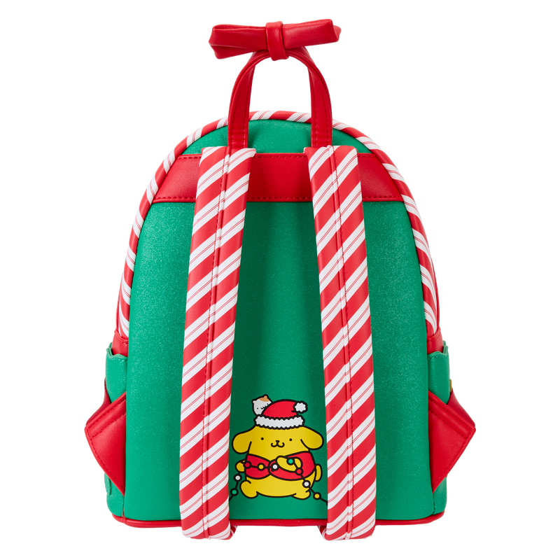 Loungefly Mini Backpack Sanrio Pompompurin Navidad Con Luz