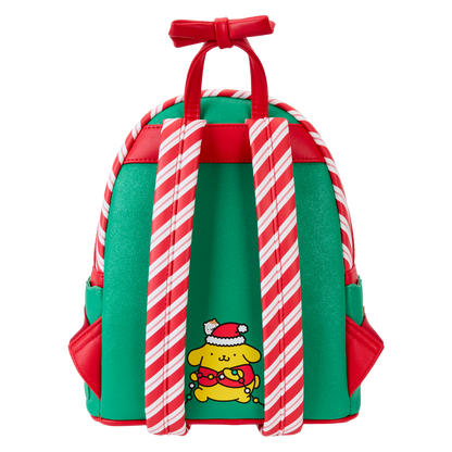 Loungefly Mini Backpack Sanrio Pompompurin Navidad Con Luz