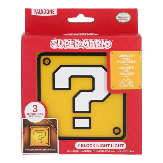 Mini Lampara Bloque de Preguntas Super Mario