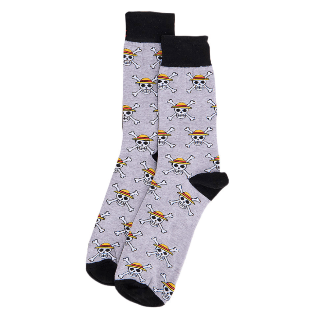 Calcetines  One Piece –  Calavera Sombrero de Paja