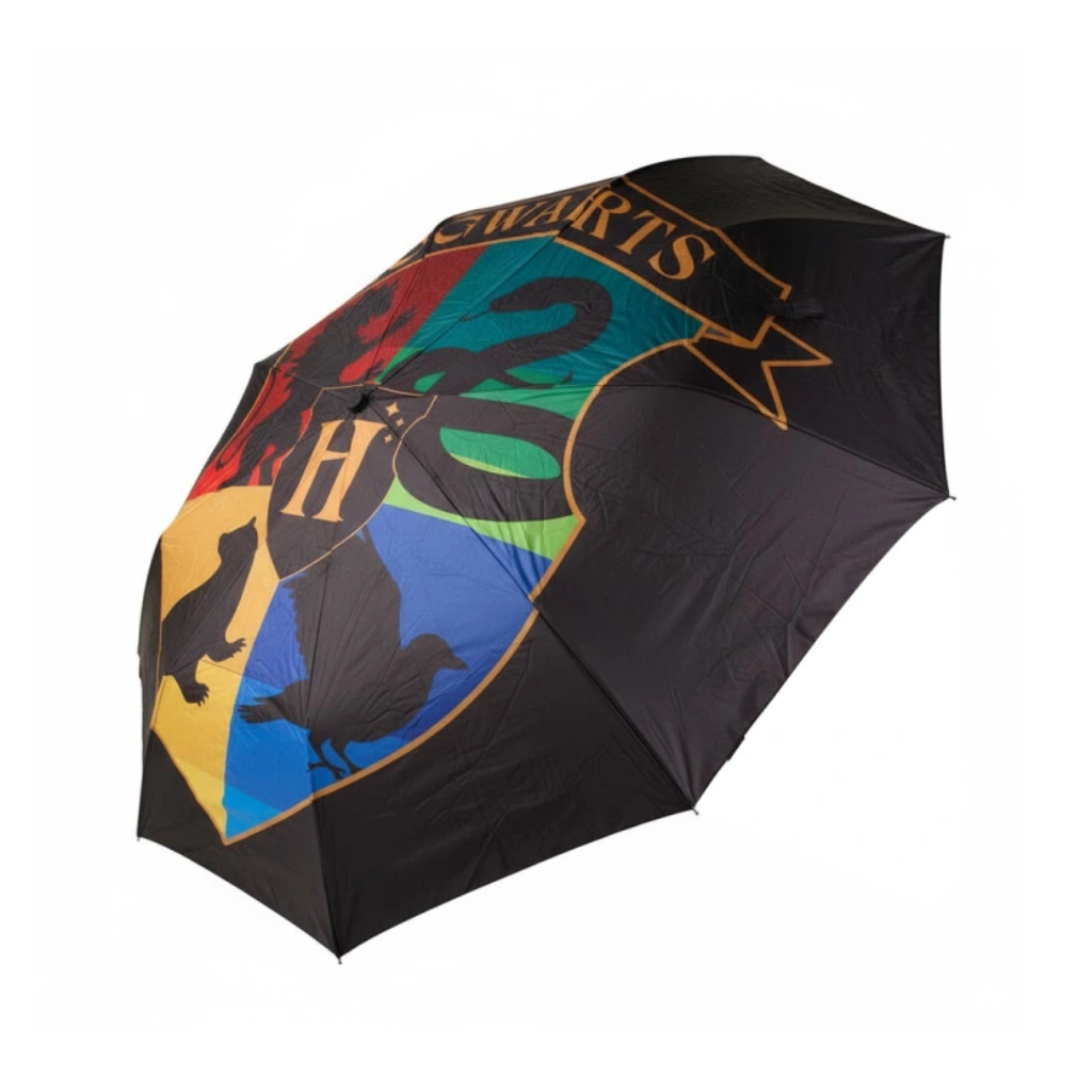 Sombrilla Hogwarts – Escudo de las Casas
