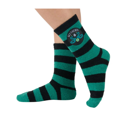 Calcetines Afelpados Slytherin – Suaves y Cómodos