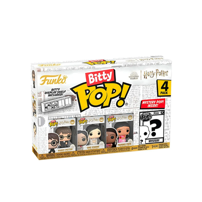 Funko Bitty Pop: Harry Potter y El Caliz De Fuego - Harry 4 Pack