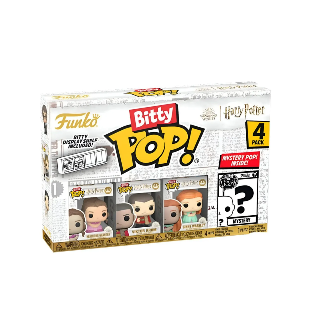 Funko Bitty Pop: Harry Potter y El Caliz De Fuego - Hermione 4 Pack