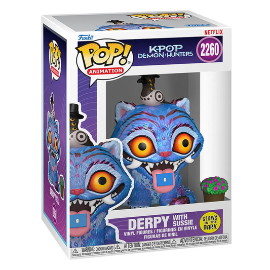 Funko Pop Animation: KPop Demon Hunters - Derpy con Sussie Glow