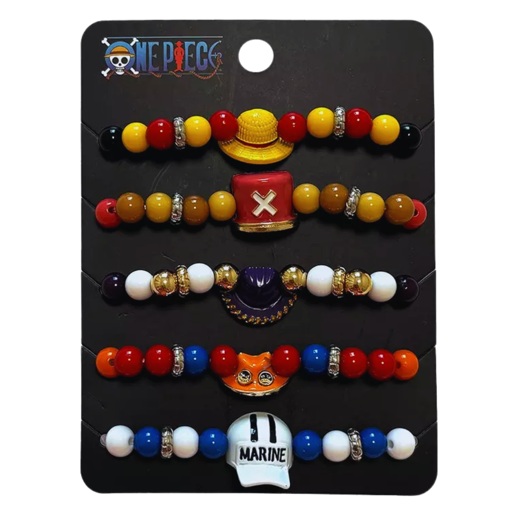 Set Pulseras de One Piece
