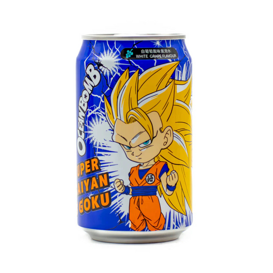 ocean bomb dragon ball z super saiyan goku - white grape
