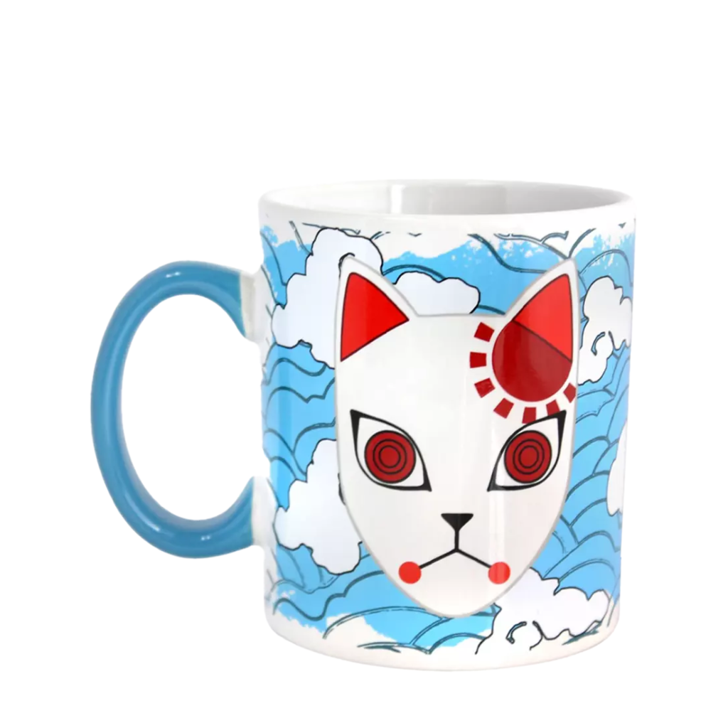 Taza máscara de Tanjiro Demon Slayer 473 ml