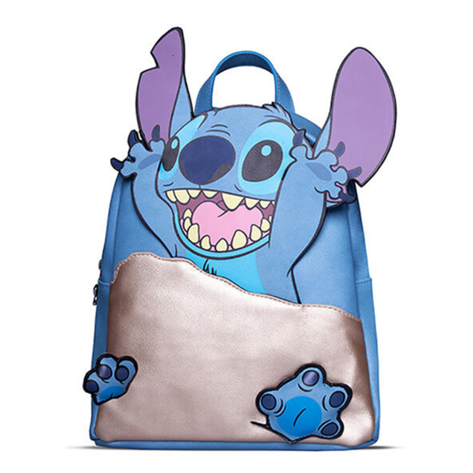 Mini Mochila Stitch en la Arena