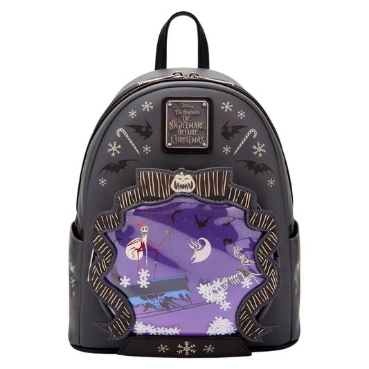 Mini Mochila Loungefly El Extraño Mundo de Jack - Brilla en la Oscuridad