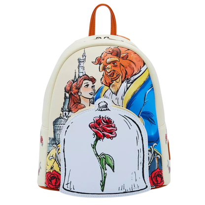 Mini Mochila Loungefly de La Bella y la Bestia