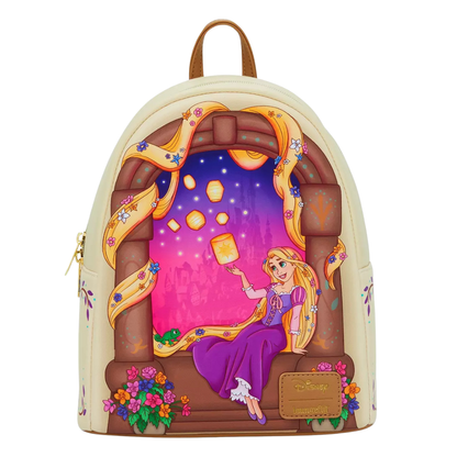 Mini Mochila Loungefly de Rapunzel Enredados