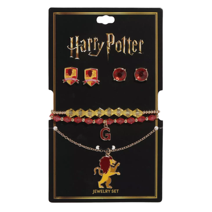 Set de Joyeria de Gryffindor Harry Potter