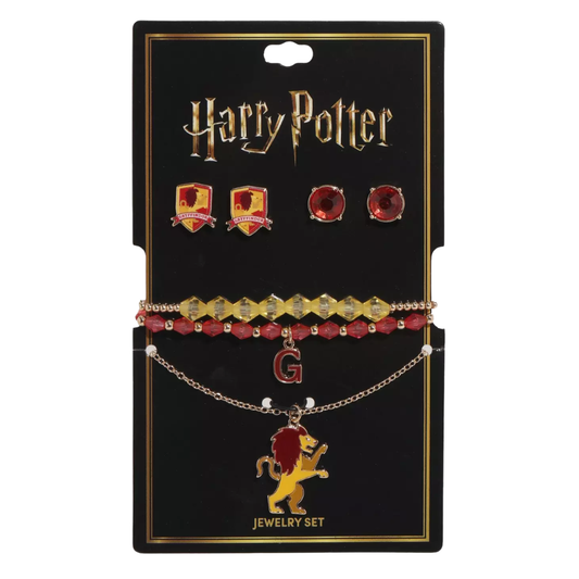 Set de Joyeria de Gryffindor Harry Potter