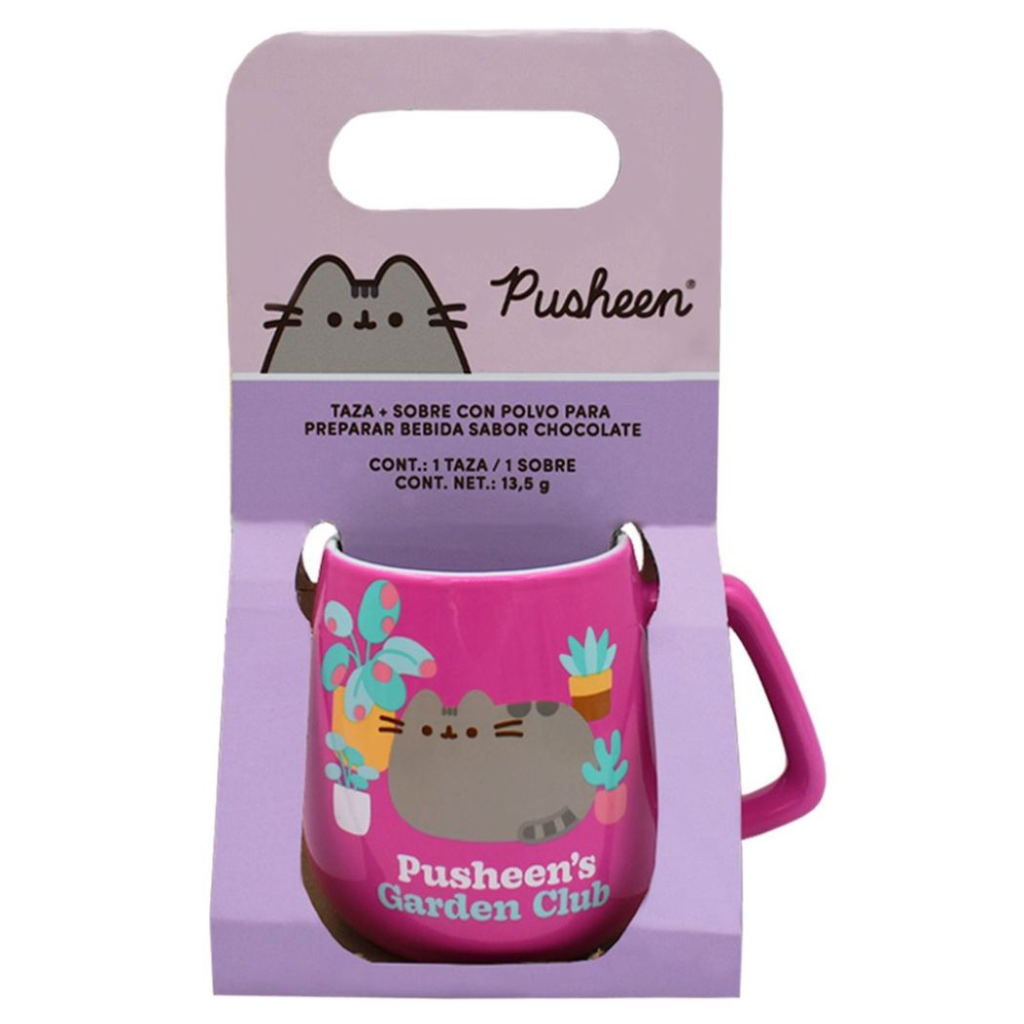 Taza Pusheen Garden  con Chocolate
