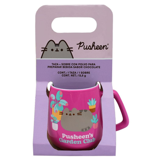 Taza Pusheen Garden  con Chocolate