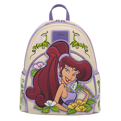 Mini Mochila Loungefly Disney Hercules Megara Floral