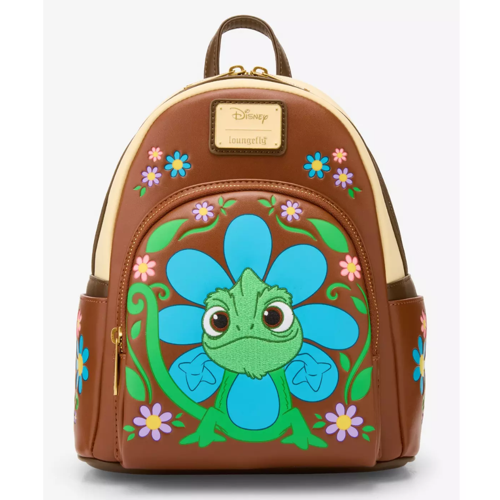 Mini Mochila Loungefly Disney Tangled Pascal Flower