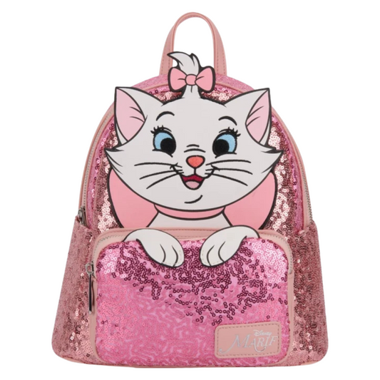 Mini Mochila Marie - Los Aristogatos Lentejuela