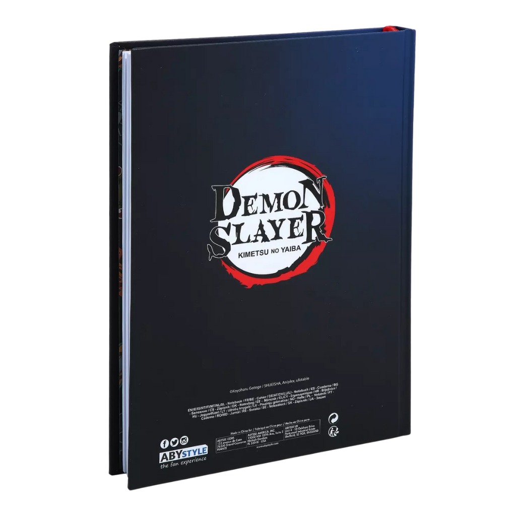 Libreta de Demon Slayer: Kimetsu no Yaiba Hashira Pilares