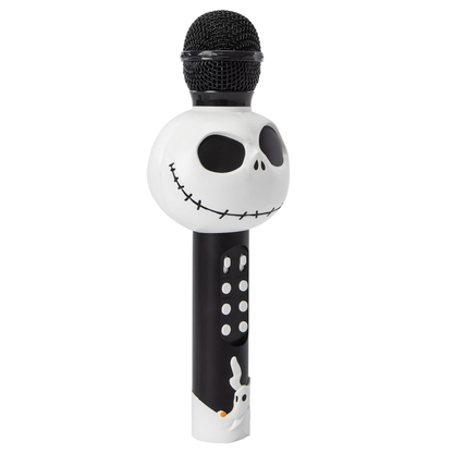 Micrófono Karaoke LED Bluetooth Jack Skellington – El Extraño Mundo de Jack