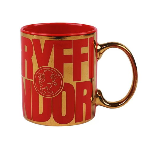 Taza Harry Potter Gryffindor con Acabados Metálicos