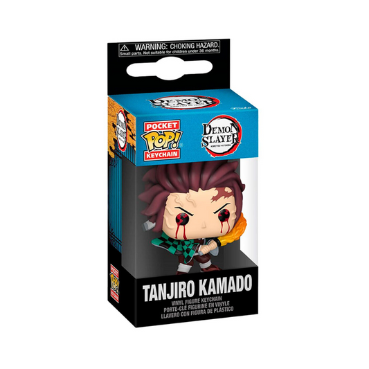 Llavero Funko Pop Demon Slayer Tanjiro Respiracion Solar