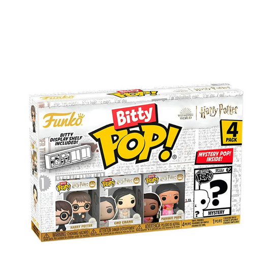 Funko Bitty Pop: Harry Potter y El Caliz De Fuego - Harry 4 Pack