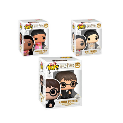 Funko Bitty Pop: Harry Potter y El Caliz De Fuego - Harry 4 Pack