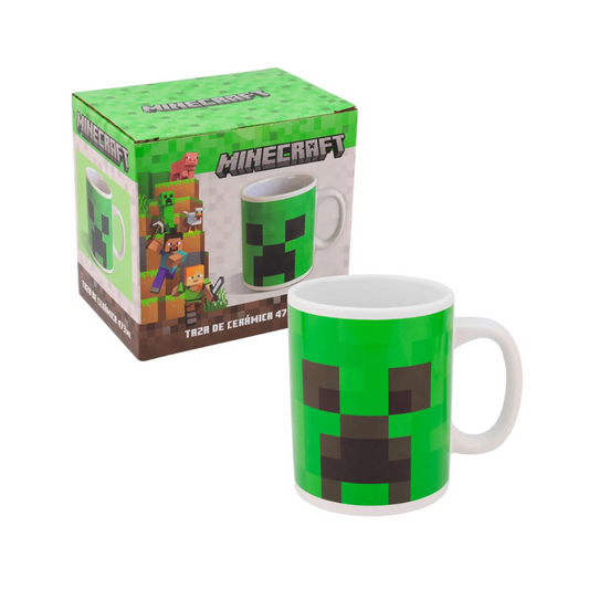 Taza Minecraft Creeper