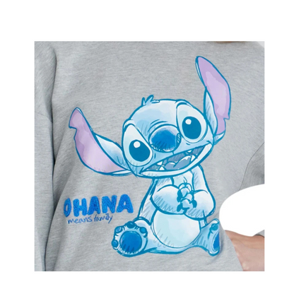 Sudadera Ohana Stitch - Lilo Y Stitch