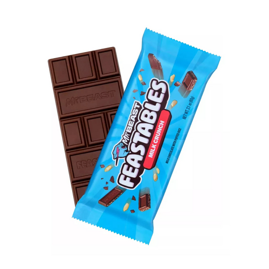 Chocolate Mr Beast Feastables Millk Crunch Arroz Inflado