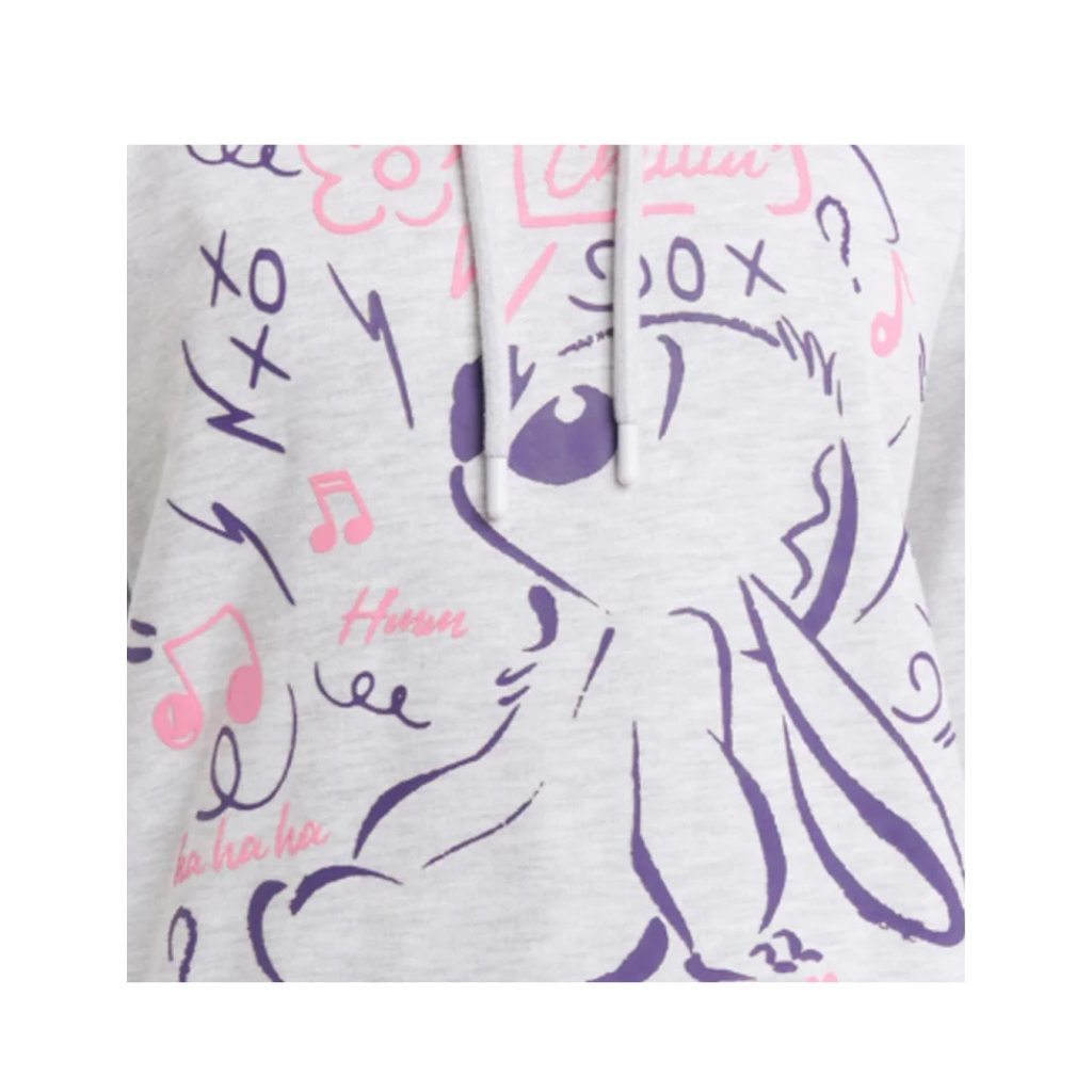 Sudadera Stitch con Gorro – "I’m Just Riffing"
