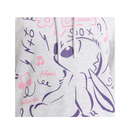 Sudadera Stitch con Gorro – "I’m Just Riffing"