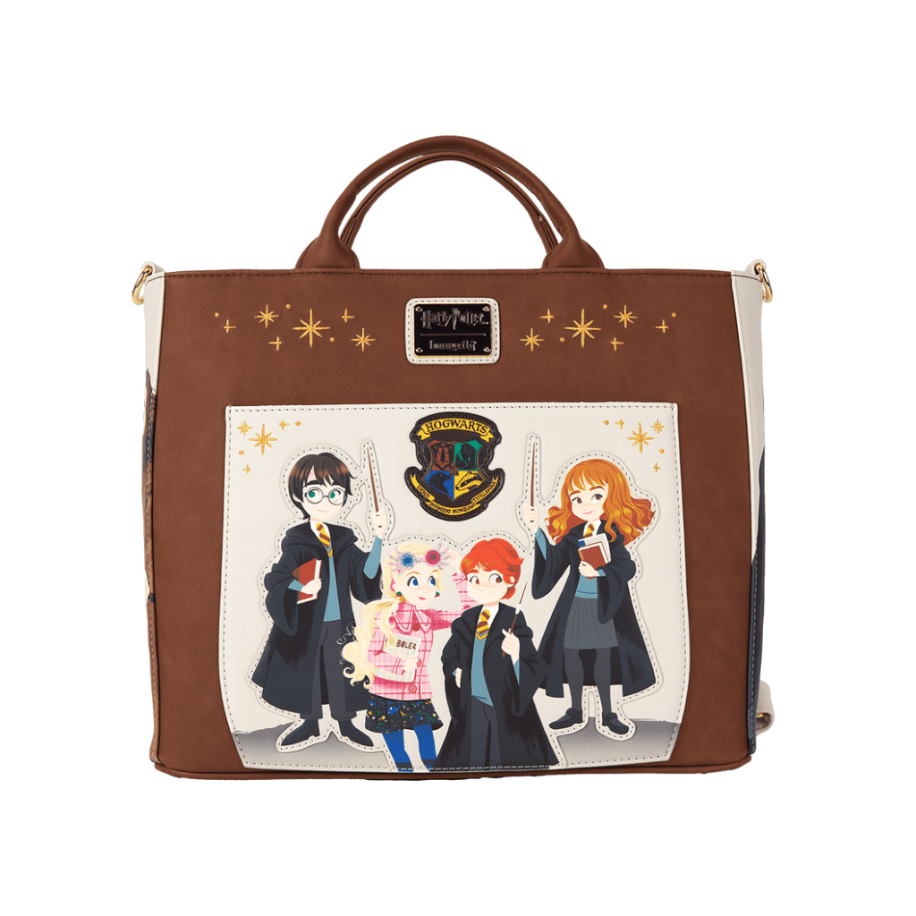 Mochila Convertible y Bolso Bandolera de Harry Potter Hogwarts